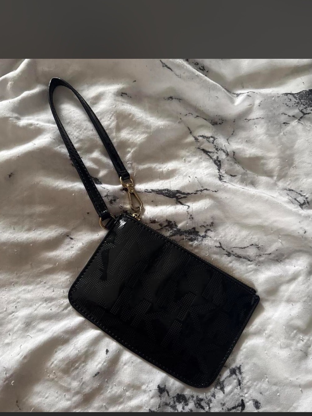 Black Wristlet Clutch - Sleek Women's Bag